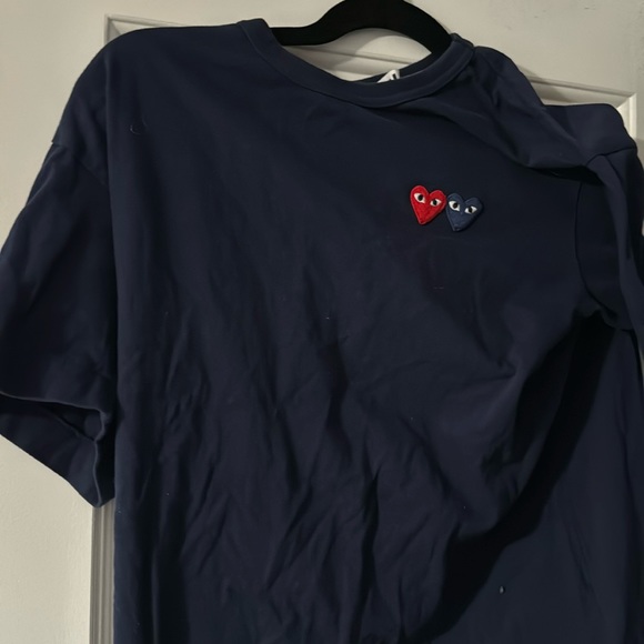 Comme des Garcons PLAY Other - Commes des Garçons Navy Blue Shirt